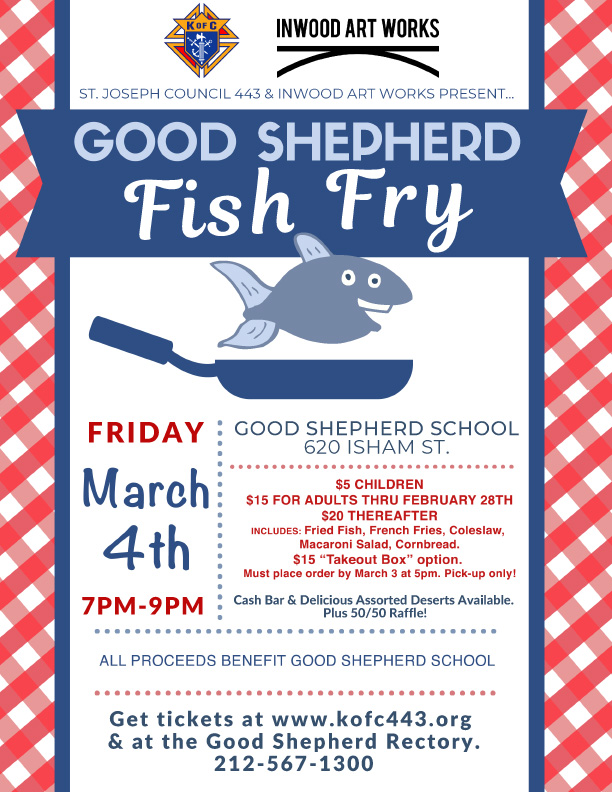 good shepherd fish fry